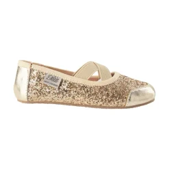 Best Ballerina - Champagne Sandaler Med Blink|Hjemmesko