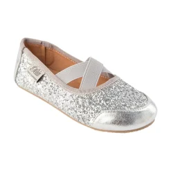 Best Ballerina - Silver Sandaler Med Blink|Hjemmesko