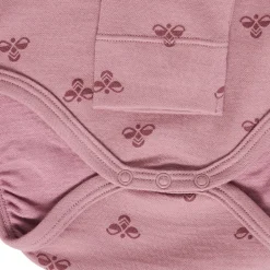 Online Bambo body langærmet - NOSTALGIA ROSE Uldbodyer|Bodystocking Langærmet