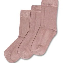 Bamboo strømper 3 pak - Rose Strømper|Multipack