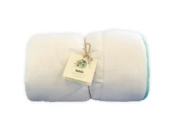 Outlet Bambus babydyne med sengetøj - Blue fog Børn Pakkeløsninger|Sengetøj