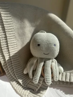 Online Bamse med musik – Blæksprutte – Aqua Green Børn Uroer