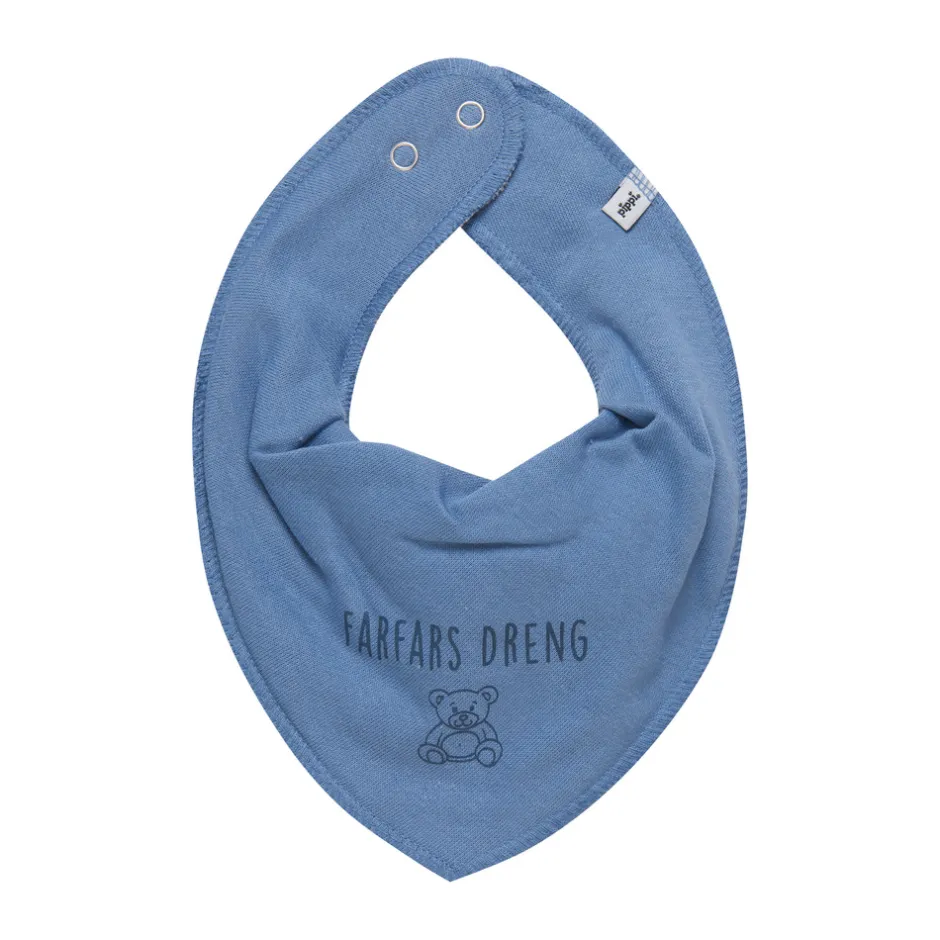 Outlet Bandana bib m. farmor+farfar.. - 785 Savlesmække