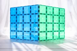 Best Base Plate-magnetplader 2 stk.rainbow blue & green Magnetlegesæt