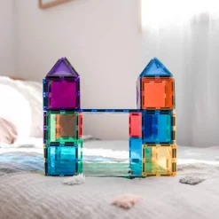 Best Base Plate-magnetplader 2 stk.rainbow blue & green Magnetlegesæt