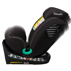 Sale Bastiaan one i-size - black carbon Autostole Med Integreret Baser|Autostole 40-150 Cm (0-12 År)