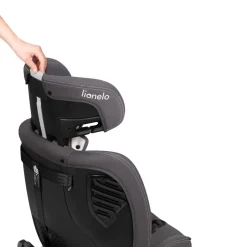 New Bastiaan one i-size - grey stone Autostole 40-150 Cm (0-12 År)|Autostole Med Integreret Baser