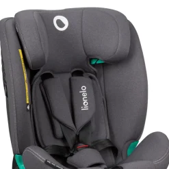 New Bastiaan one i-size - grey stone Autostole 40-150 Cm (0-12 År)|Autostole Med Integreret Baser