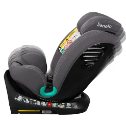 New Bastiaan one i-size - grey stone Autostole 40-150 Cm (0-12 År)|Autostole Med Integreret Baser