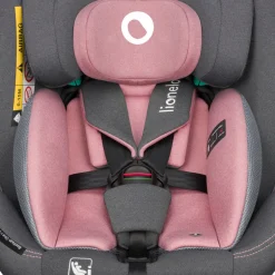 Bastiaan one i-size - pink rose Autostole Med Integreret Baser|Autostole 40-150 Cm (0-12 År)