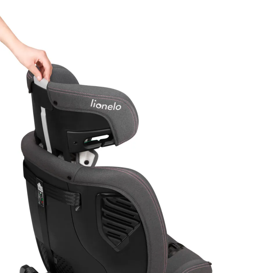 Bastiaan one i-size - pink rose Autostole Med Integreret Baser|Autostole 40-150 Cm (0-12 År)