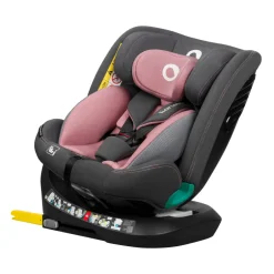 Bastiaan one i-size - pink rose Autostole Med Integreret Baser|Autostole 40-150 Cm (0-12 År)
