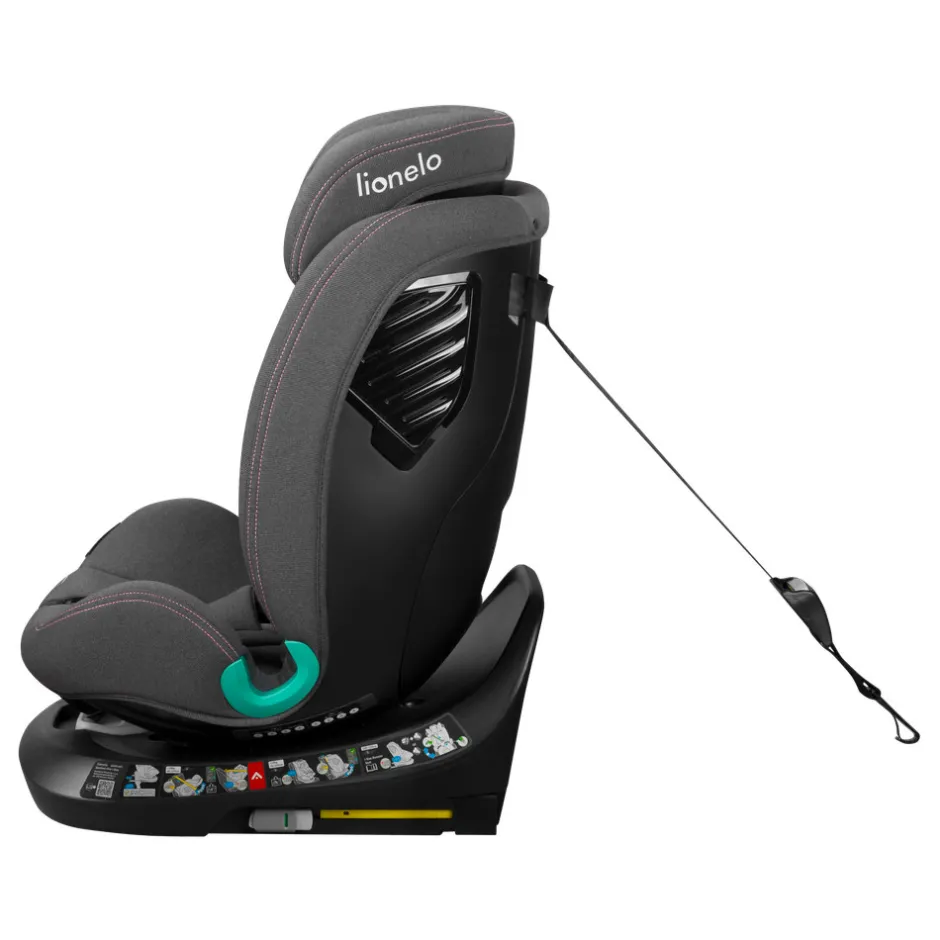 Bastiaan one i-size - pink rose Autostole Med Integreret Baser|Autostole 40-150 Cm (0-12 År)