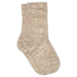 Best Bee Strømper - Light Brown Melange Strømper