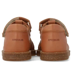 Discount Begynder sandal med glitterhjerte - Clay/Clay Glitter Sandaler Med Lukket Tå|Begyndersandaler