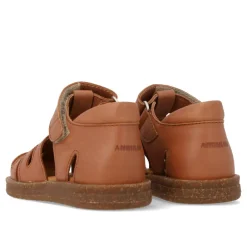 Discount Begynder sandal med glitterhjerte - Clay/Clay Glitter Sandaler Med Lukket Tå|Begyndersandaler