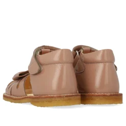 Hot Begynder sandal med sløjfe og velcro lukning - 3289 Sandaler Med Lukket Tå