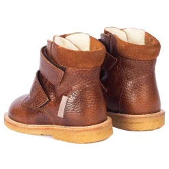 Hot Begynder Tex Støvle Med Velcro - COGNAC Vinterstøvler