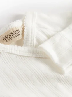 Best Belita Langærmet Body - Gentle white Bodystocking Langærmet