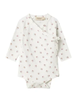 Hot Belita Langærmet Body - Little sakura Bodystocking Langærmet