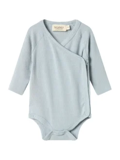 Hot Belito Langærmet Body - Blue stone Bodystocking Langærmet
