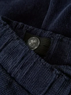 Sale Ben Baggy R Cord Emb Bukser - Navy Blazer Bukser