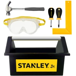 Hot Åben værktøjskasse med 5 stk. værktøj Værktøj & Værktøjsbænke