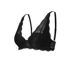 New BH m. Bøjle Blonder - Black Amme Bh'Er