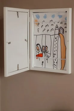 Hot Billedramme til tegninger - A4 - White Børn Rammer