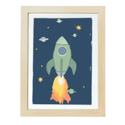 Best Billedramme til tegninger - A4 - Wood Børn Rammer