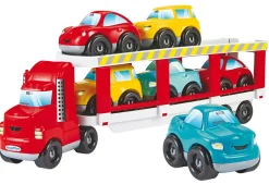 Best Biltransport m/køretøjer 7stk Legetøjsbiler