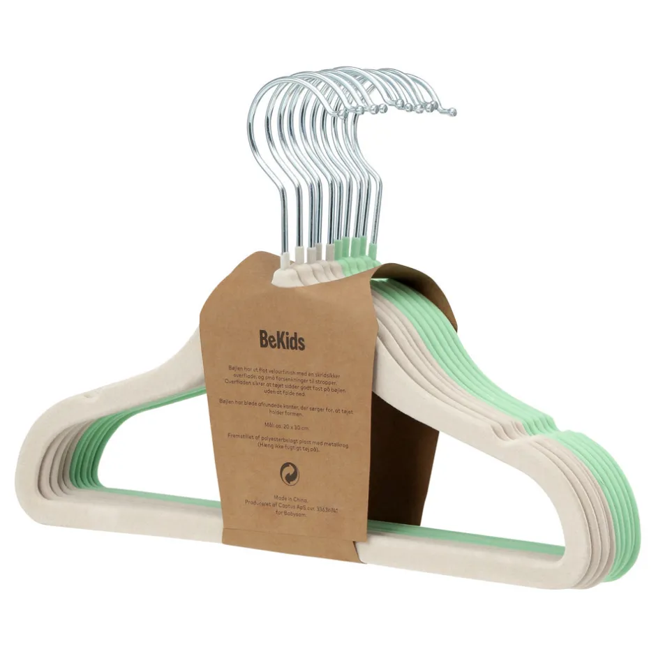 Bøjler - grøn/beige Børn Bøjler