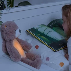 New Bjørnen Brody, søvntræner - pink Børn White Noise Og Højtalere|Lamper