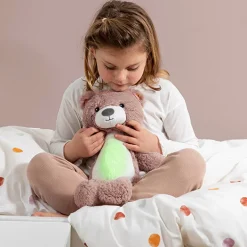 New Bjørnen Brody, søvntræner - pink Børn White Noise Og Højtalere|Lamper