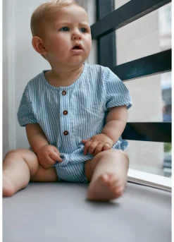 Sale Bæk og bølge romper - SKY BLUE Bodystocking Kortærmet