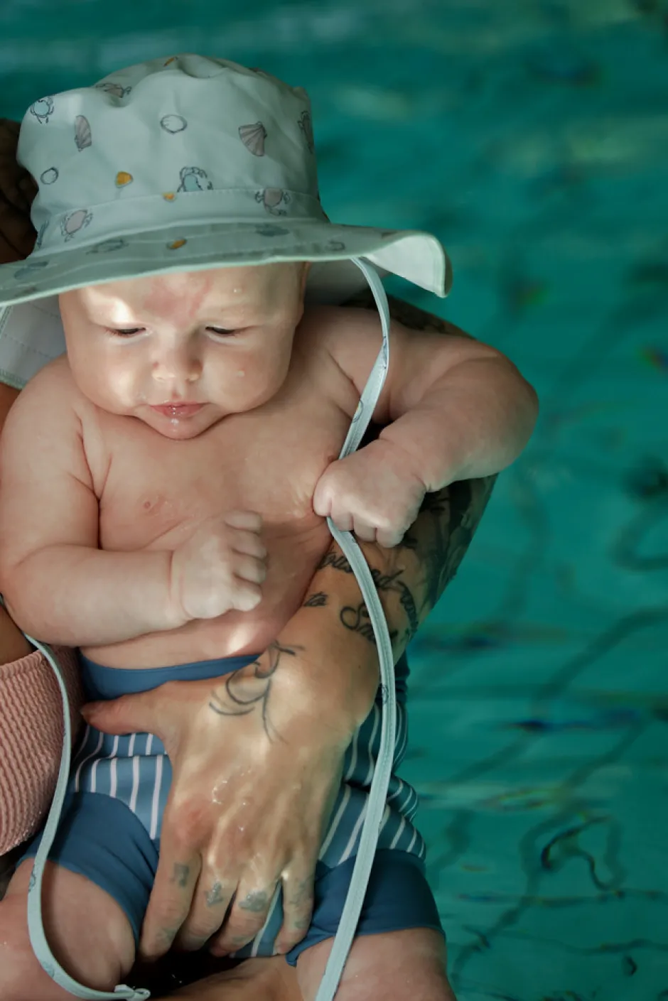 Outlet Blebadebuks neopren - BLUE Blebadebukser