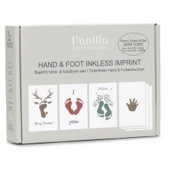 Discount Blækfri hånd og fodaftryk 3-pak - Jul Hånd- & Fodaftryk|Dekorationer