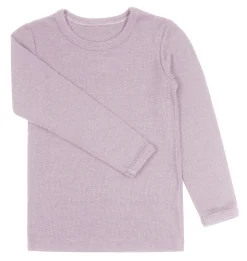 Bluse I Uld - Lys Lilla/15698 Uldoverdele