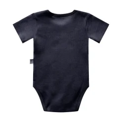 Best Body - Dark Blue Bodystocking Kortærmet