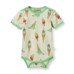 Online Body kortærmet - Marsmallow Bodystocking Kortærmet