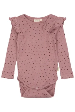 Discount Body Langærmet - Nostalgic Rose/Coffee Bean Bodystocking Langærmet