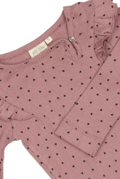 Discount Body Langærmet - Nostalgic Rose/Coffee Bean Bodystocking Langærmet