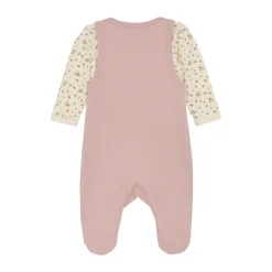 New Body langærmet m. Romper - Shadow gray Heldragter M. Fod|Bodystocking Langærmet