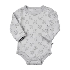 Discount Body Langærmet Med Print 4-Pak - 190 Multipack|Bodystocking Langærmet