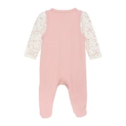 Online Body langærmet m.romper - Misty Rose Bodysæt|Heldragter M. Fod