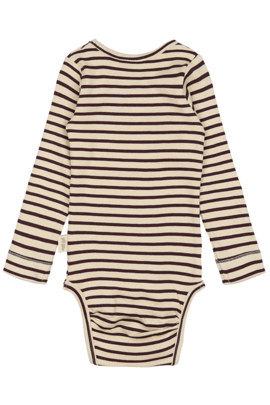 Sale Body ls - Dark Grape/Off White Bodystocking Langærmet