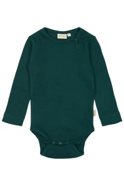 Outlet Body ls - Dark Sea Bodystocking Langærmet