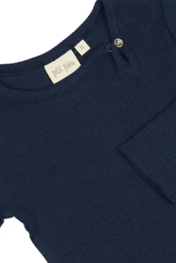 Discount Body ls - Dress Blue Bodystocking Langærmet