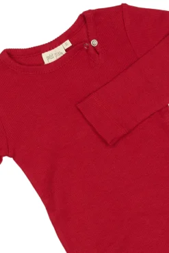 Body ls - Jet Red Bodystocking Langærmet