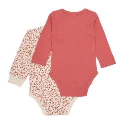 Clearance Body ls 2-pak - Mineral red Multipack|Bodystocking Langærmet